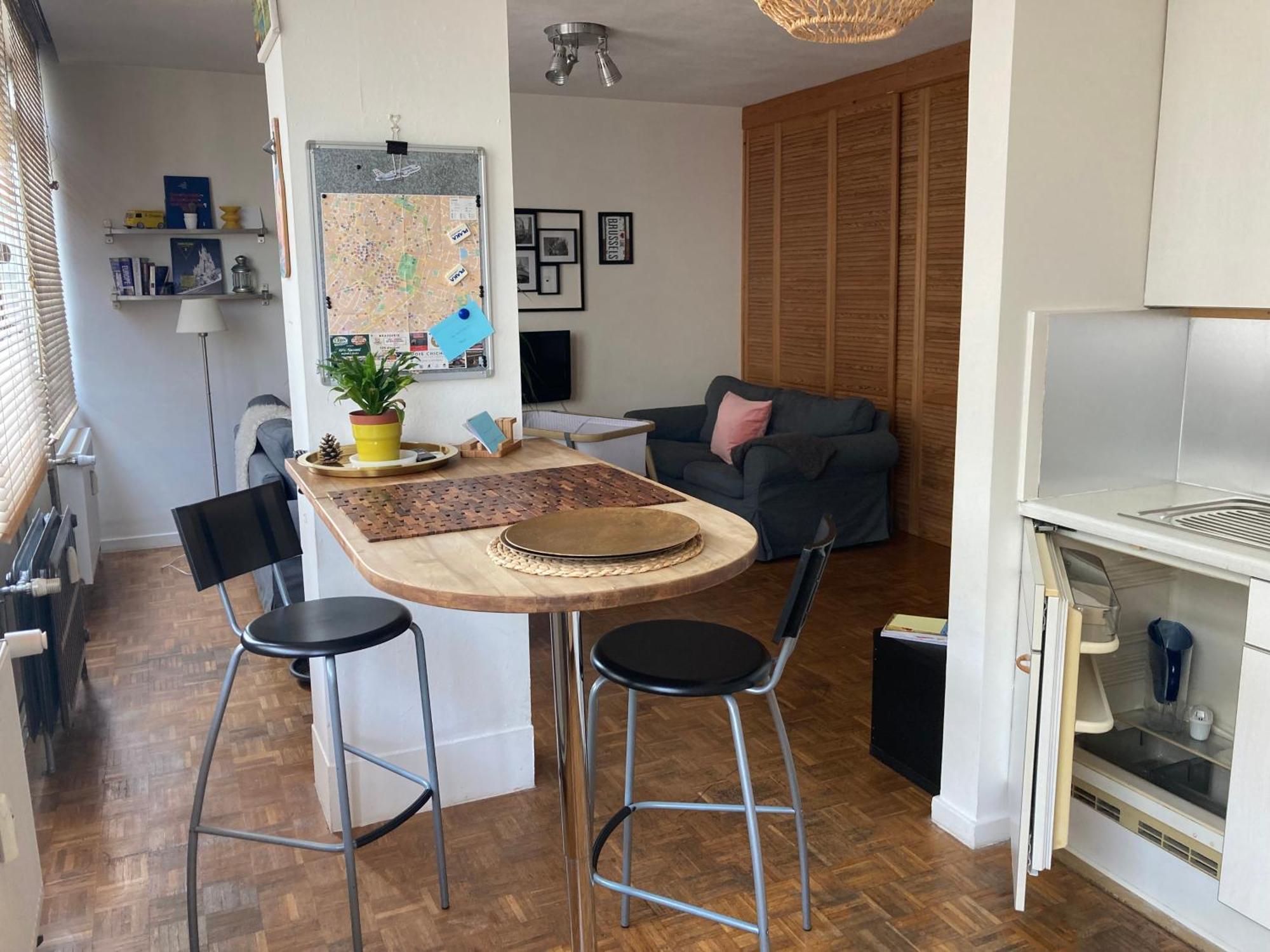 St Catherine - Sweet Home - Bxl - Studio Apartment With City View Βρυξέλλες Εξωτερικό φωτογραφία