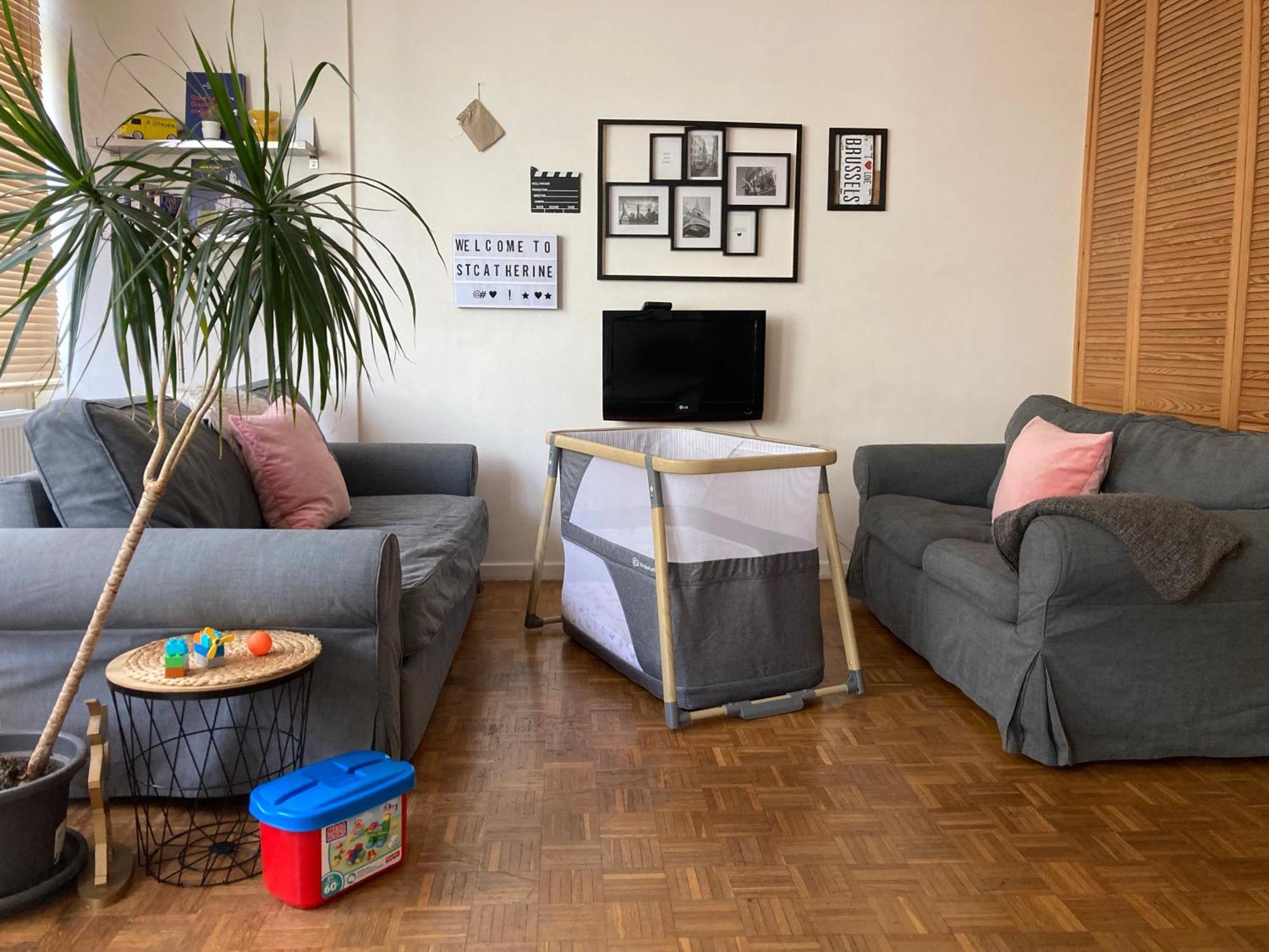 St Catherine - Sweet Home - Bxl - Studio Apartment With City View Βρυξέλλες Εξωτερικό φωτογραφία